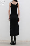 marc le bihan sleeveless dress 21967 E23 black